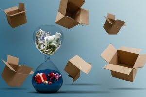 cardboard-boxes-hourglass-express-delivery-short-time-concept-temporary-storage-limited-offer-discount-optimization-delivery-logistics-transport-company_493343-29829