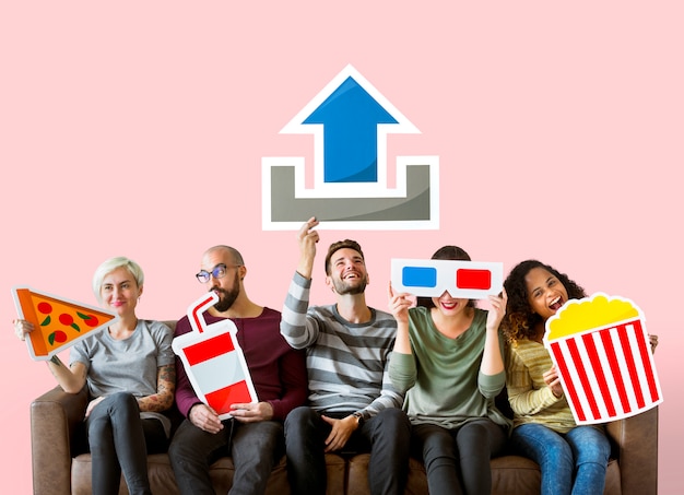 Ultimate Cover Letter Guidelines - Group Diverse Friends Movie Upload Concept 53876 74917 17 