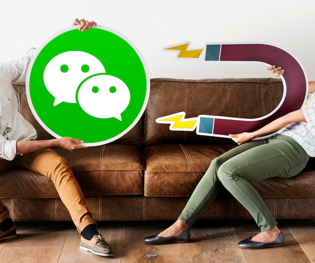 Mastering the Letter of Recommendation - People Holding Wechat Icon 53876 63371 1 